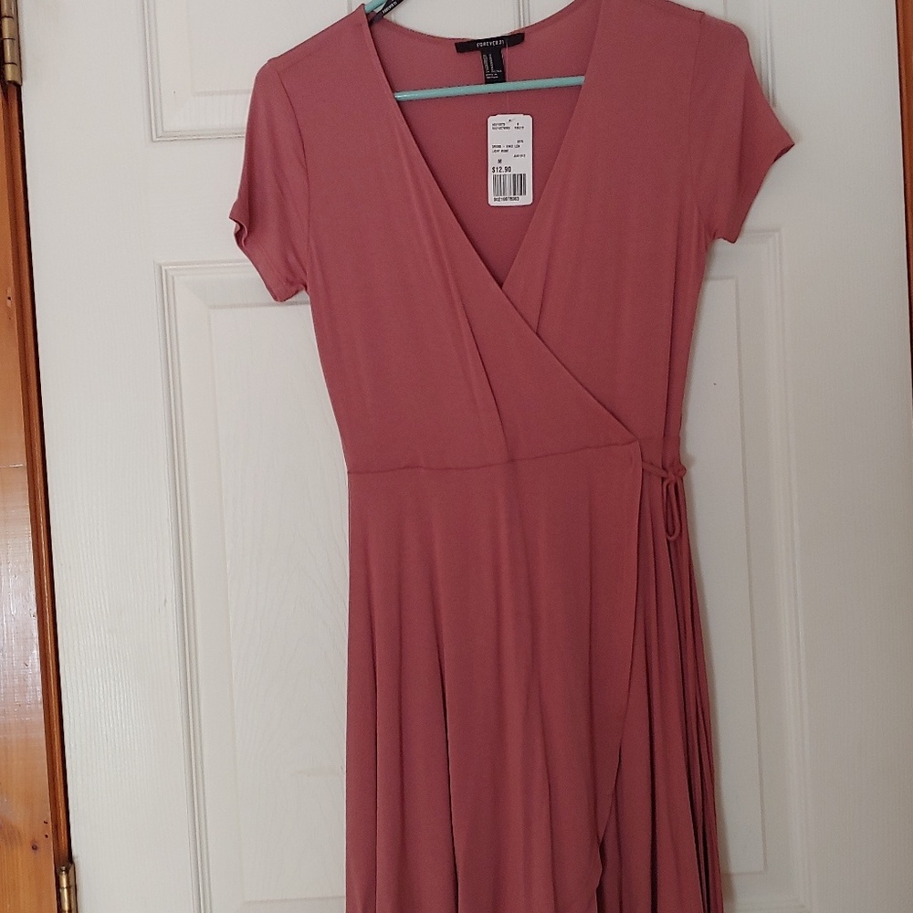 New Rose Wrap Dress